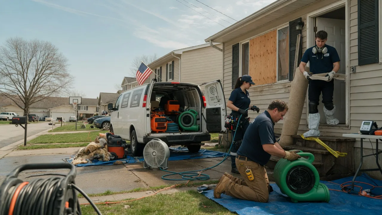 Water Damage Restoration in Stark, KS near me